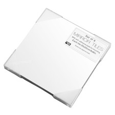 Set of 6 Glass Mirror Tiles 20