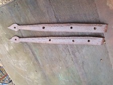Antique wrought iron barn - barn, door