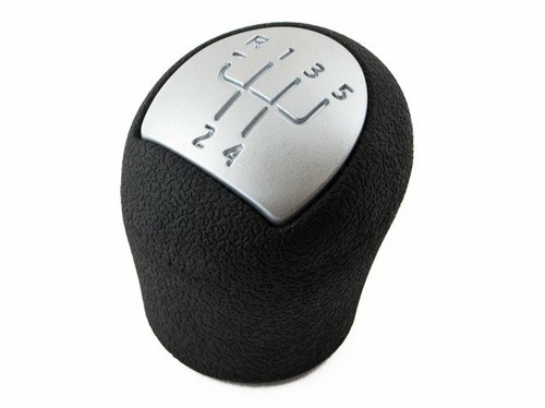 Gear shift knob black silver - shift,