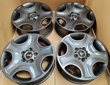 4x GUNMETAL GREY GENUINE MINI PACEMAN COUNTRYMAN 17" ALLOY WHEELS R SERIES