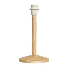 Wooden Stem Table Lamp Base