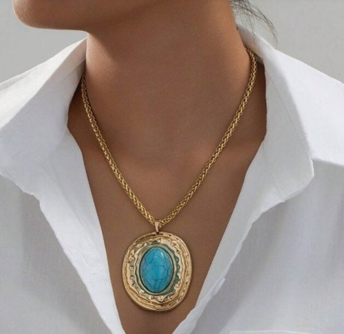 Zara 18k gold plated necklace - gold,