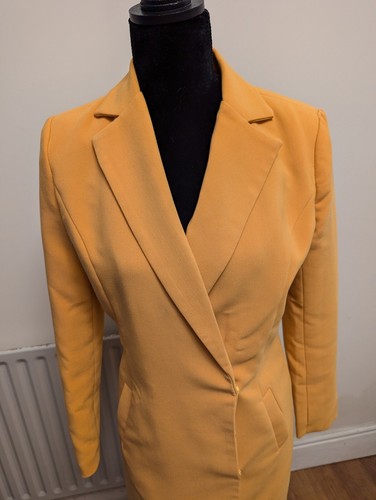 Vera luc mustard blazer - mustard,