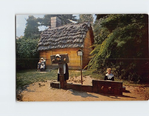 Postcard pioneer village salem - postcard,