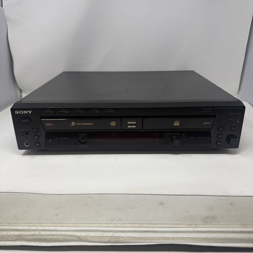 Sony rcd w500c disc plus - rcd-w500c, 5-disc