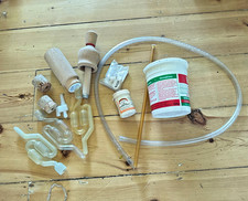 Winemaking / Brewing / Distilling Equipment, Corker, Bubblers, Hose, Chemicals