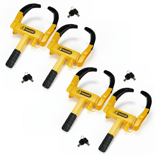 Caravan wheel clamp lock - clamp,
