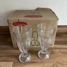  Ice Cream Sundae glass set of 6 glass 188mm￼