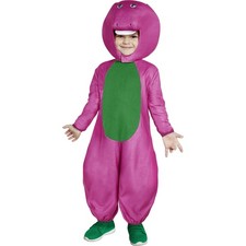 Barney Costume Small Size 4-6