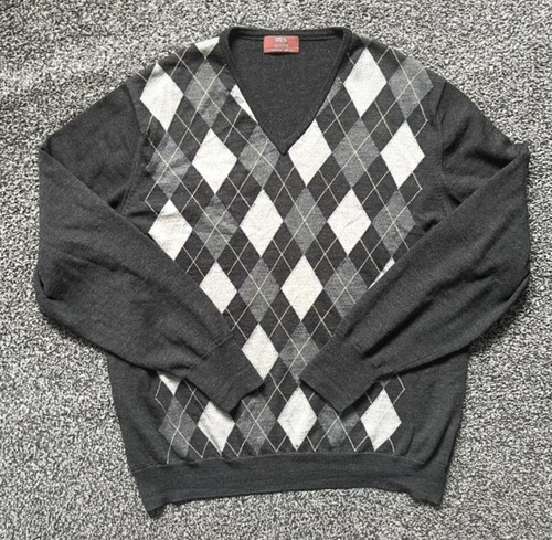 Mens argyle jumper - mens, size