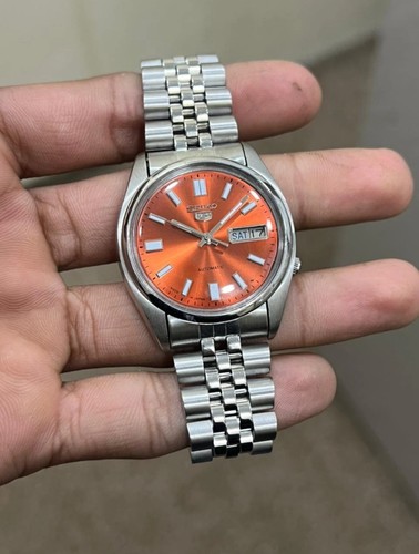 Seiko sunburst orange - sunburst,