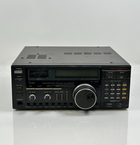 Icom r7100 communication - ic-r7100,