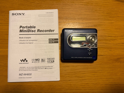 Sony minidisc recorder and - recorder,