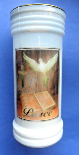 Pillar candle white in - white,