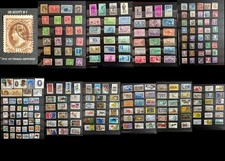 All different stamp collection - different,