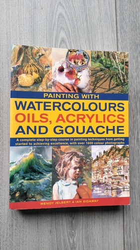Painting with watercolours - painting,