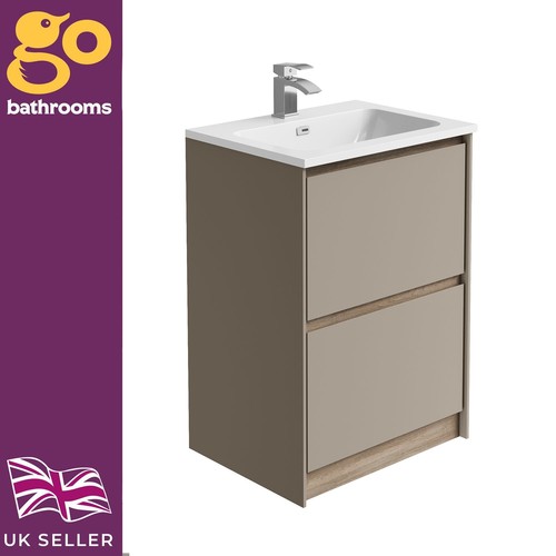 Light grey oak freestanding - light,
