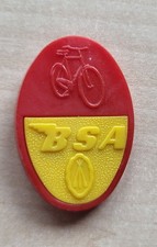 Vintage plastic BSA Birmingham Bicycle stick pin badge