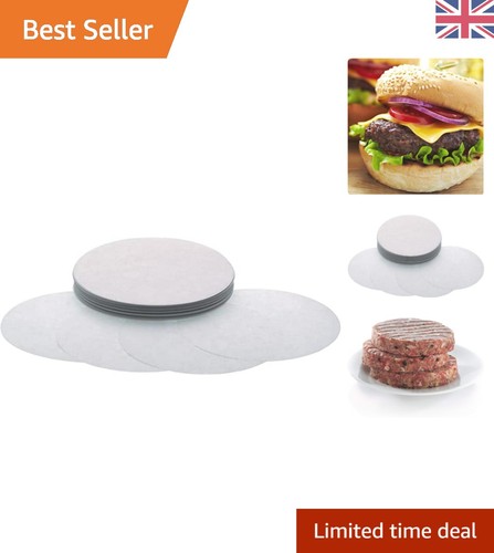 5cm wax paper burger discs - paper,