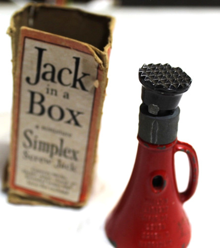 Vtg simplex jack box - vtg, 3"