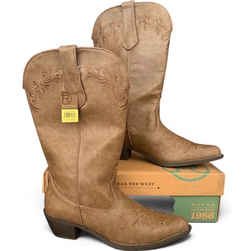 Roper riley tan brown - roper, western