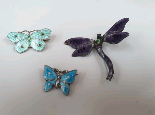 Sterling silver enamel - sterling,