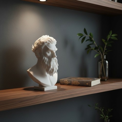 Modern bust zeus greek - bust, –