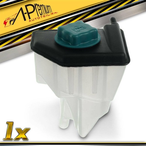 Coolant expansion tank with - coolant, +