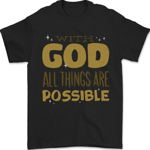 Possible with god - possible,