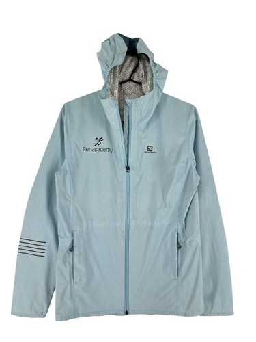 Salomon hooded raincoat jacket - salomon,