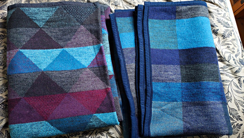 Two super soft dunelm throws - two,