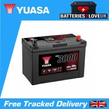 Yuasa YBX3335 SMF Battery - 12V 95Ah 720CCA - 3Yr Battery