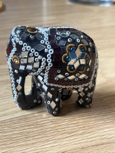 Handmade elephant mosaic - handmade,