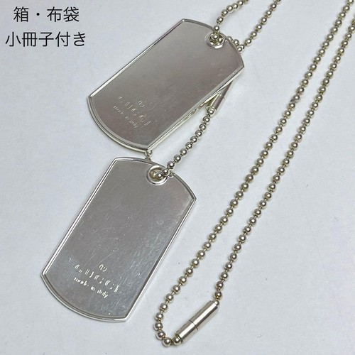 Gucci double dog tag - double,
