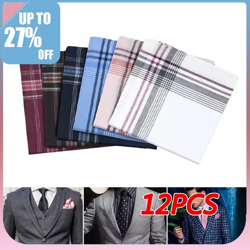 Men handkerchiefs 12 pack - men's,