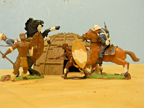 Well painted zulu wars - 5,