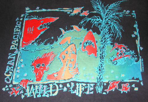 Vtg 1986 ocean - pacific, wild
