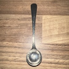 Silver mustard spoon  fine