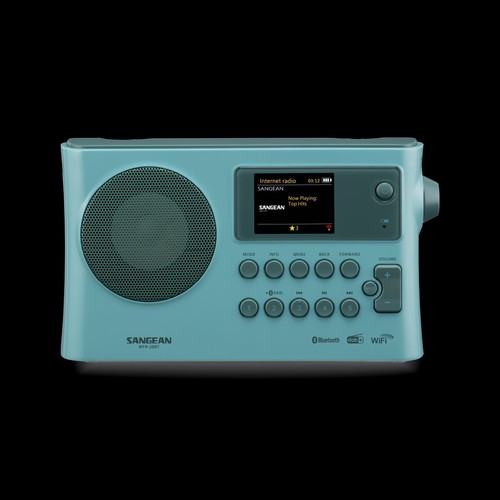 Sangean wfr light blue - wfr-28,