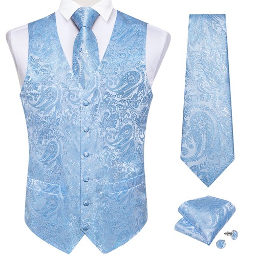 Plus size 5xl mens waistcoat - s-5xl,