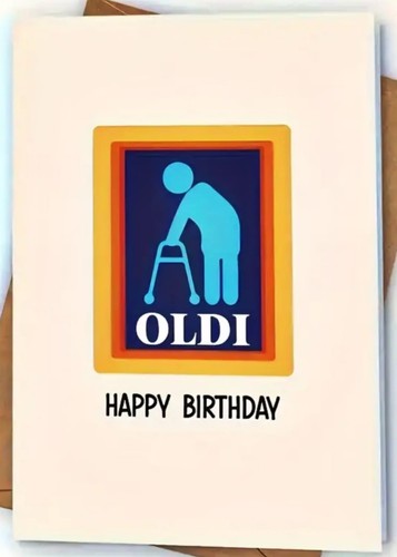 Funny birthday party card - funny, rude