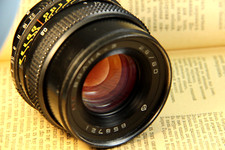 VOLNA-3 MC Soviet USSR 80mm f/2.8 Medium Format Lens for Kiev 88