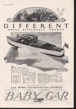 1928 BABY GAR RUNABOUT CRUISER