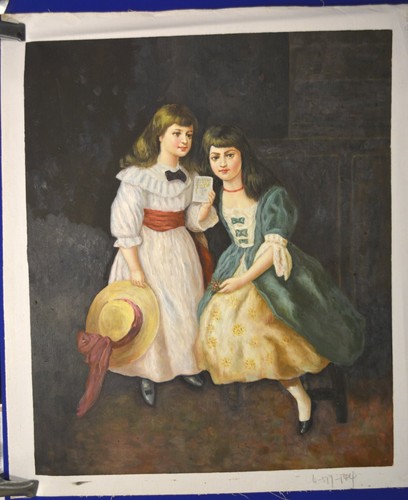 Hand painted oil - painted, painting