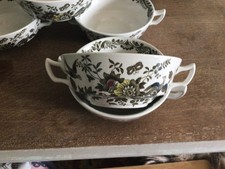 lovely set of 5 Ridgeway soup bowls. all in perfect condition