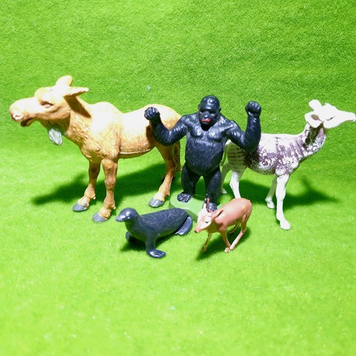 Playworn set britains - playworn, 5x