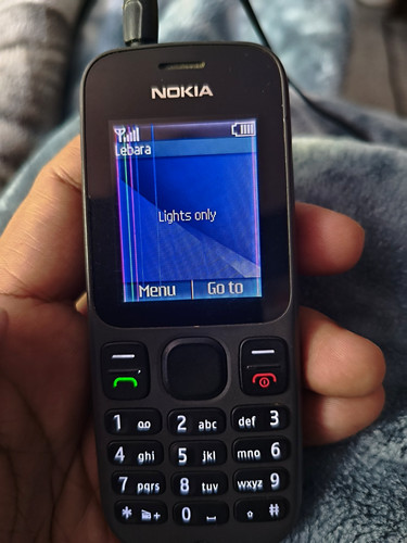 Nokia 100 black bar mobile - bar,