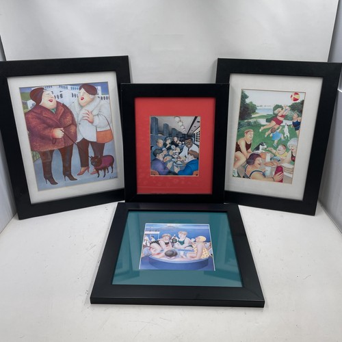 Beryl cook framed mounted - beryl,