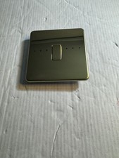 Knightsbridge Flatplate light switches & sockets POLISHED BRASS series range