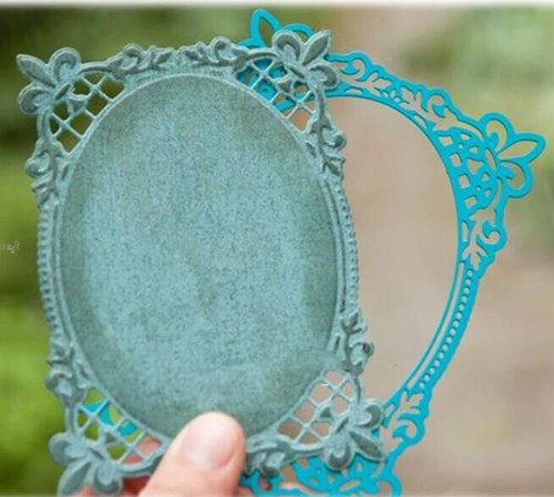 Lace rectangular frame metal - frame,